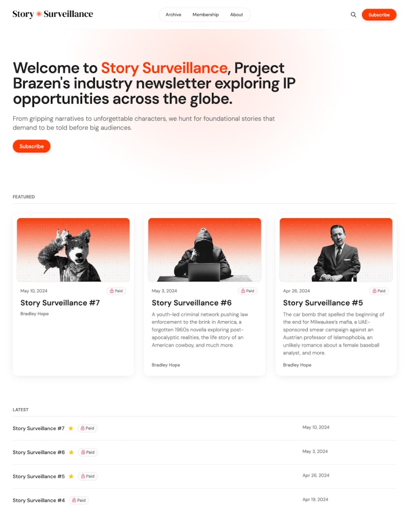 Story Surveillance - Flair Theme