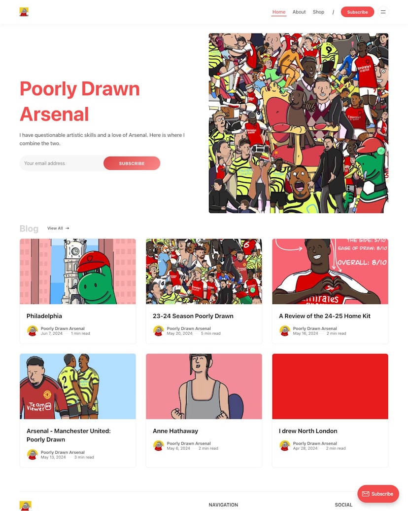 Poorly Drawn Arsenal - Fumio Theme