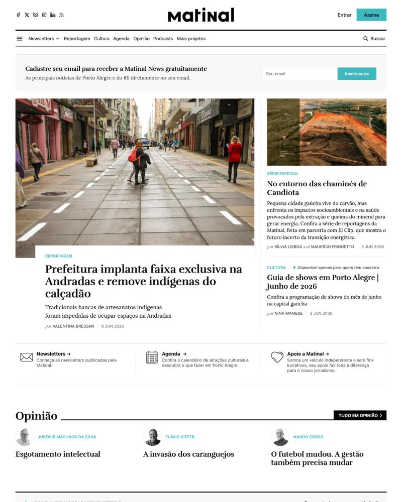 Matinal - Gazet Theme