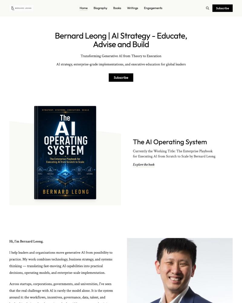 Bernard Leong - Prose Theme