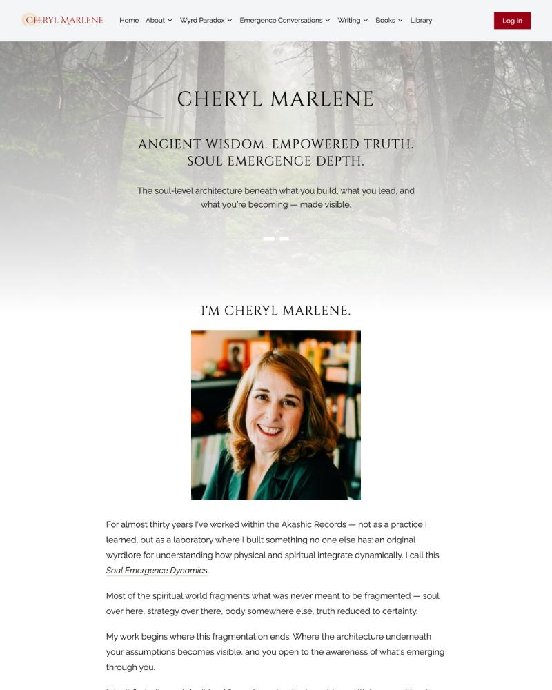 Cheryl Marlene - Prose Theme