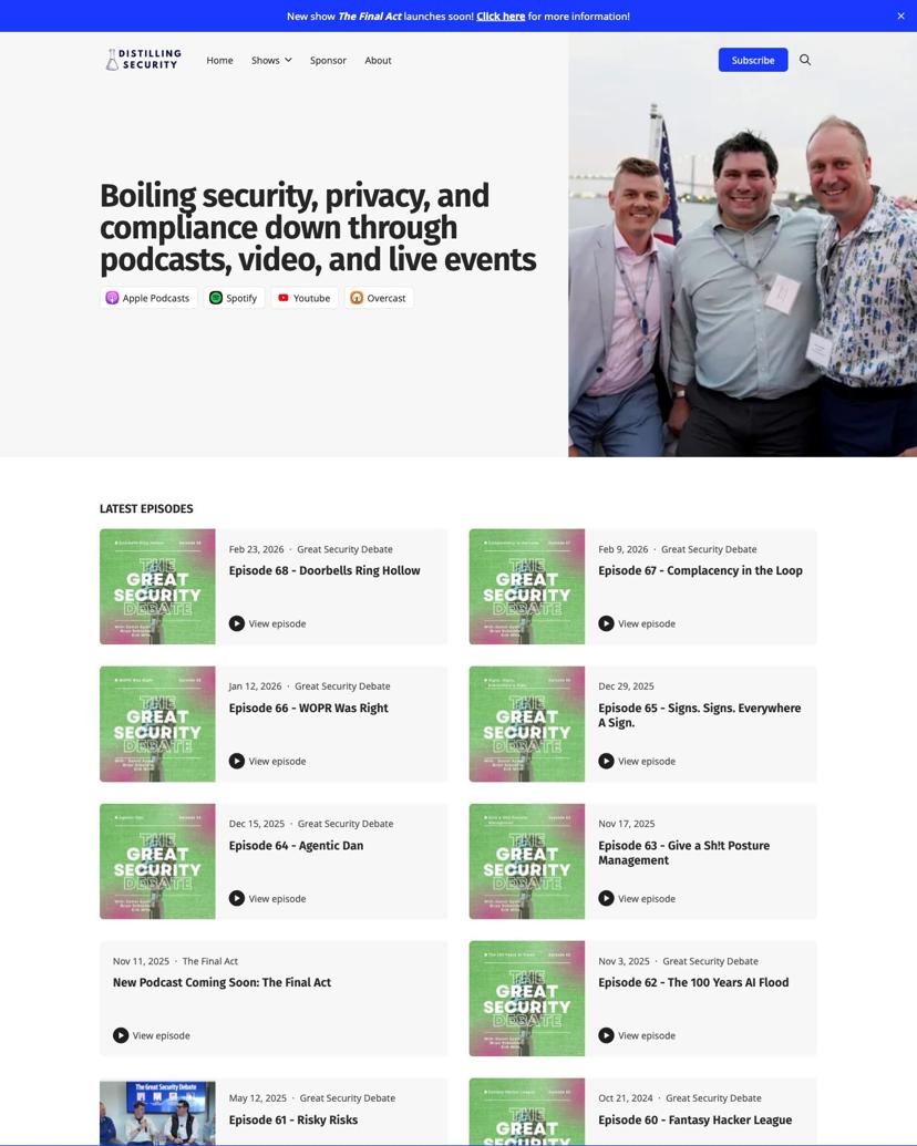 Distilling Security Network - Pulse Theme