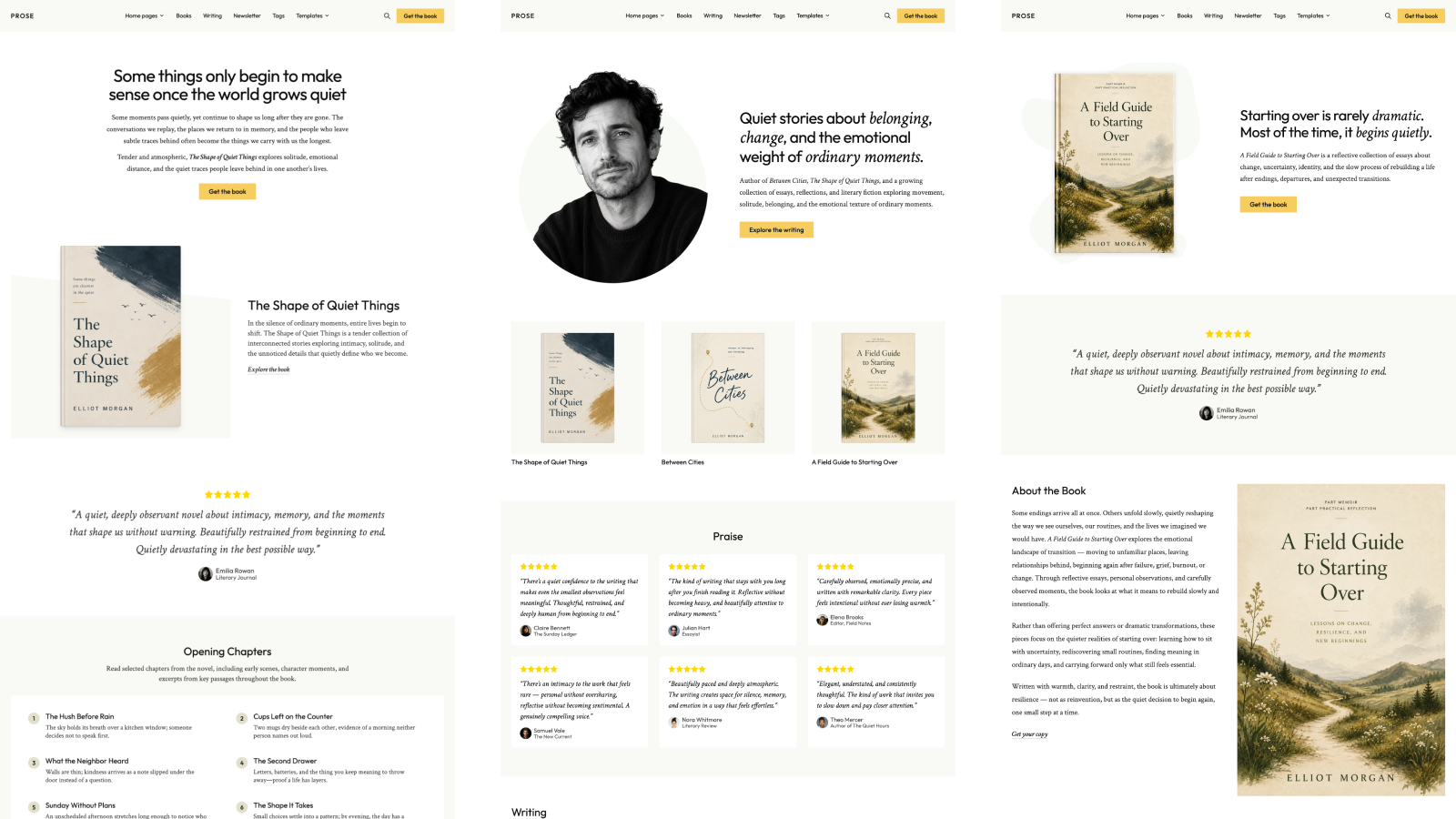 Prose Ghost Theme