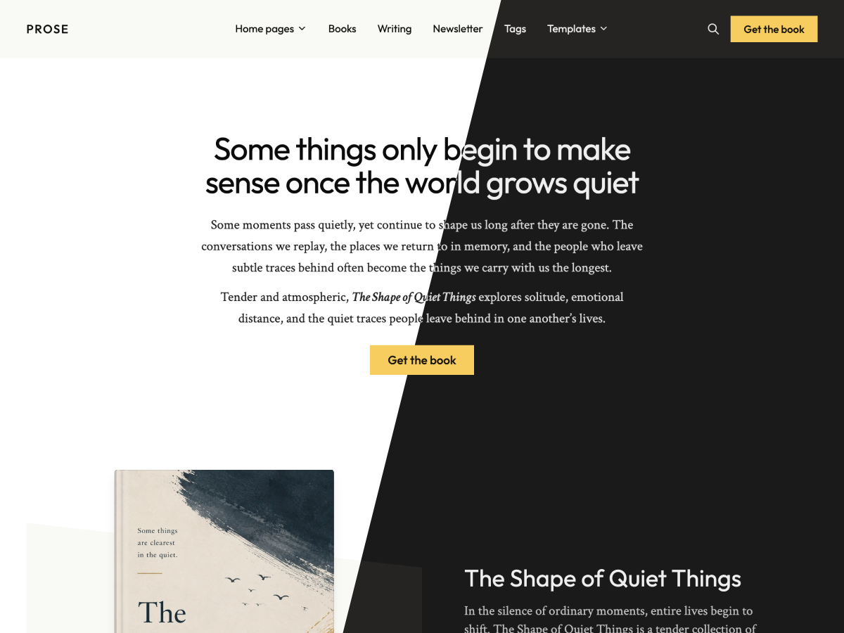 Prose Ghost Theme