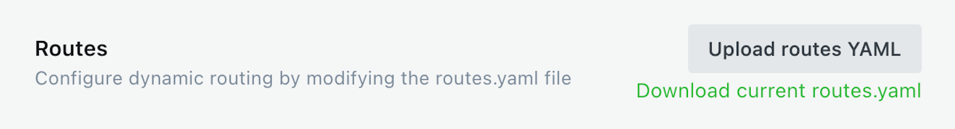 Ghost routes.yaml