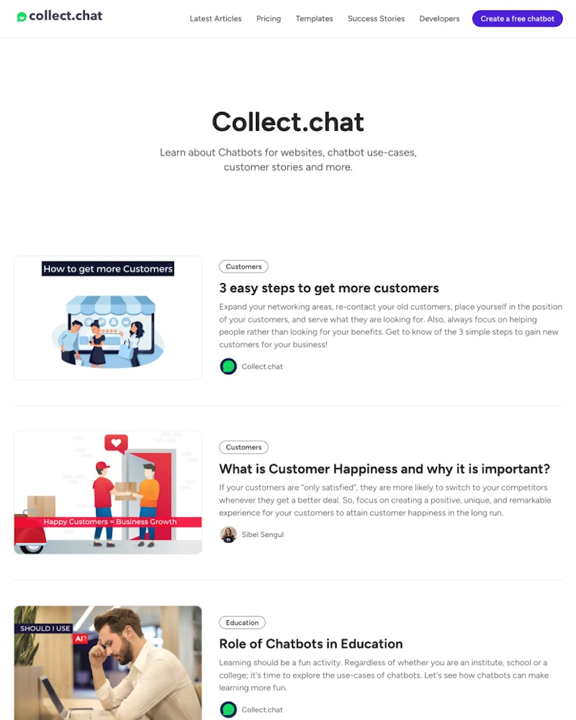 Collect Chat - Curie Theme
