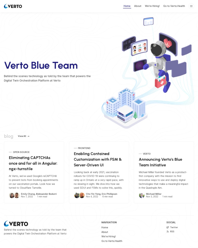 Verto Blue Team - Fumio Theme