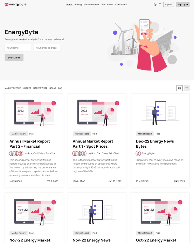 EnergyByte - Joben Theme
