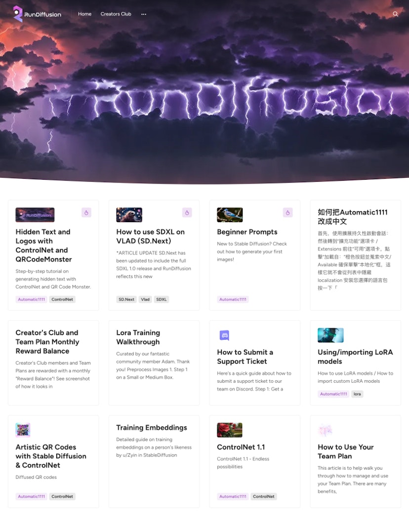 RunDiffusion - Rinne Theme