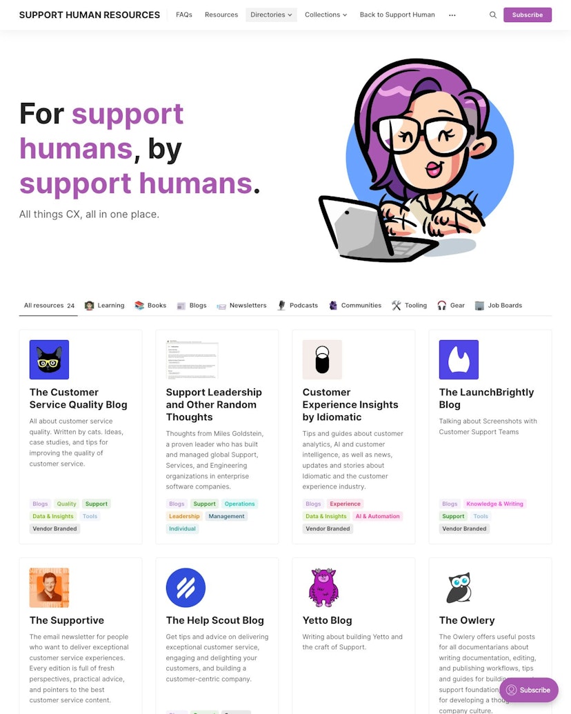 Support Human Resources | All Things CX, All in One Place - Rinne Theme